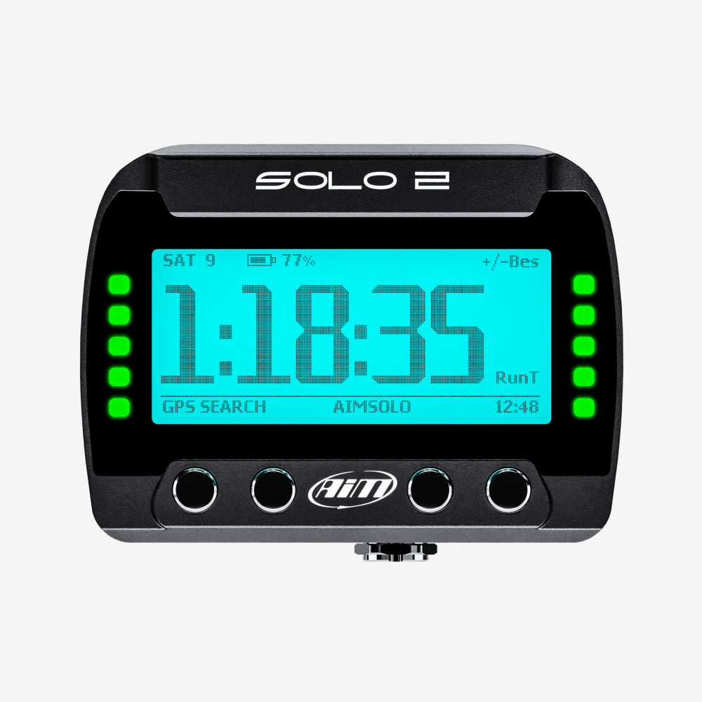 AiM Solo 2 GPS Track Day Racing Lap Timer - AimShop.com
