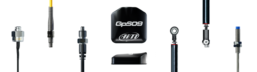 Aim GPS09 Module & Various Motorsport Sensors
