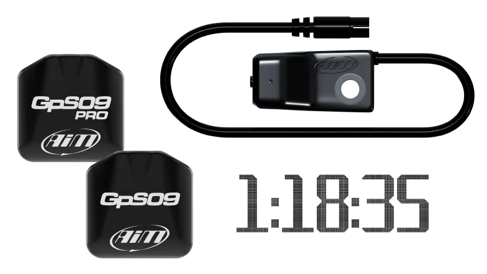 Various Aim GPS & Lap Timing Sensors