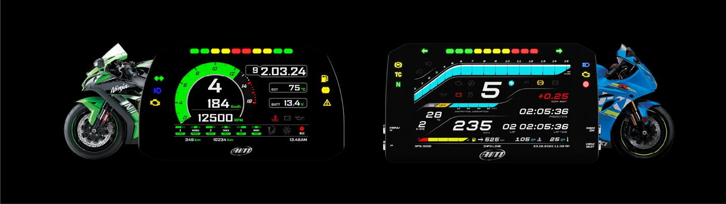 MK10 Plug & Play Kit with Gen 4/Gen 5 Kawasaki Ninja ZX-10R & MXPS Plug & Play Kit with Suzuki GSX-R1000