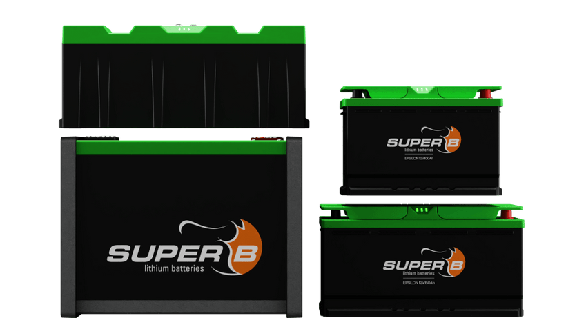 Super B Lithium Energy Batteries